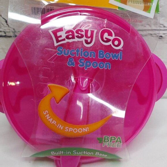 NUBY 'EASY GO SUCTION BOWL, SPOON & STORAGE TOP' - Picture 9 of 16